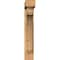 Ekena Millwork Legacy Block Smooth Bracket w/ Offset Brace, Western Red Cedar, 5 1/2"W x 22"D x 34"H BKT0604X22X34LEC05SWR - alternate 2